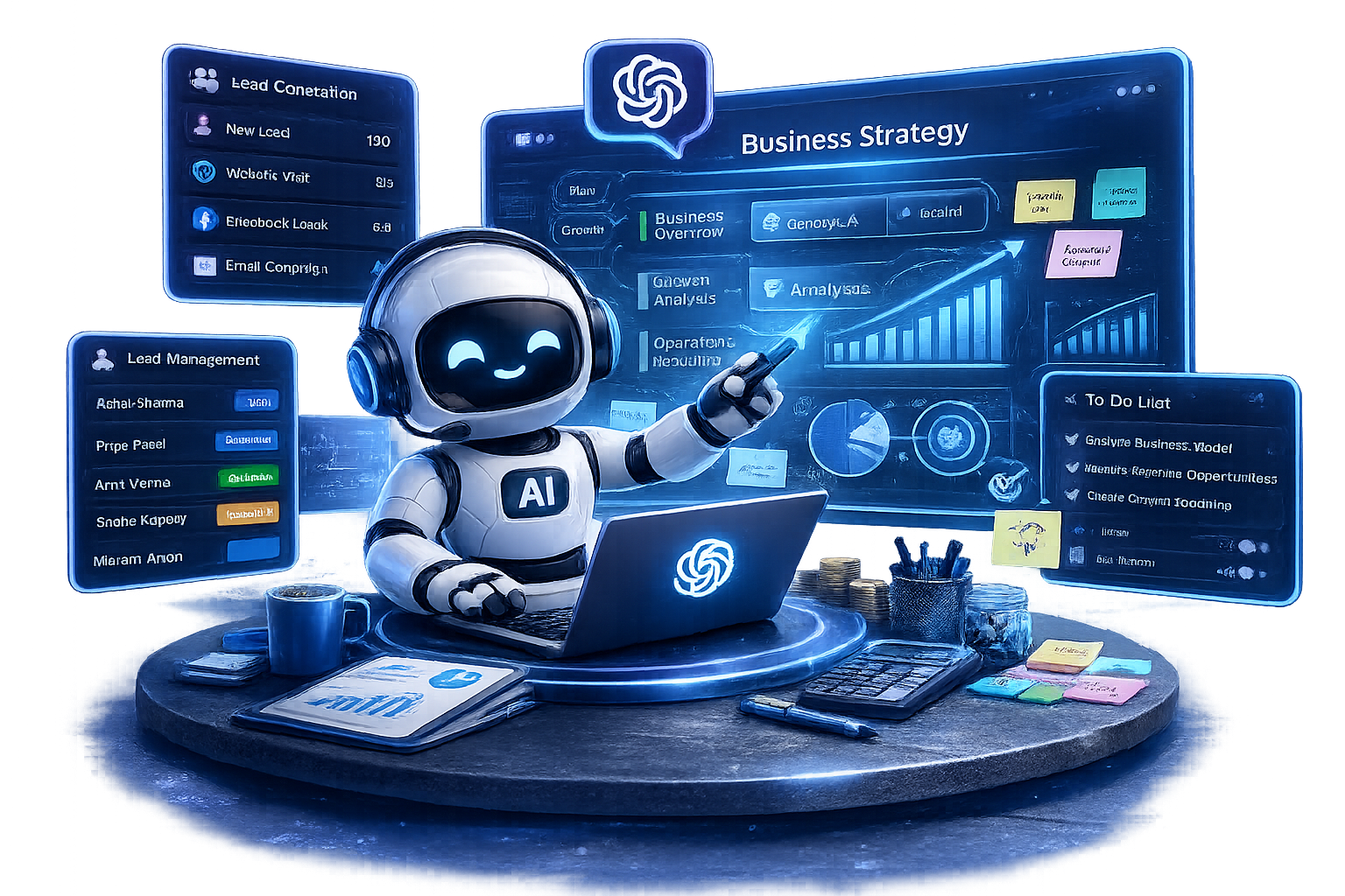 AI sales agent with CRM and integrations